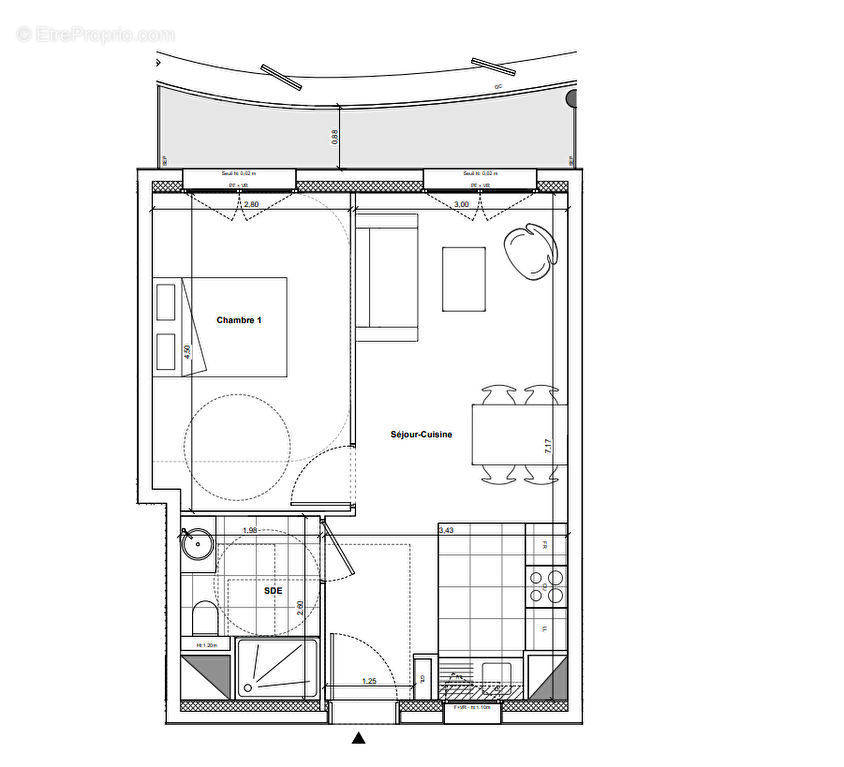 Appartement à MARSEILLE-8E