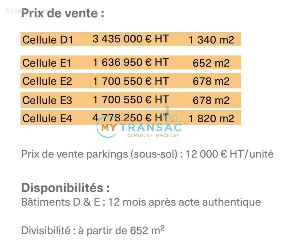 Commerce à GENNEVILLIERS