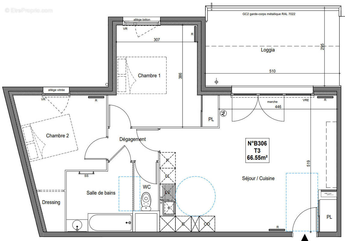 Appartement à SAINT-JEAN-DE-VEDAS