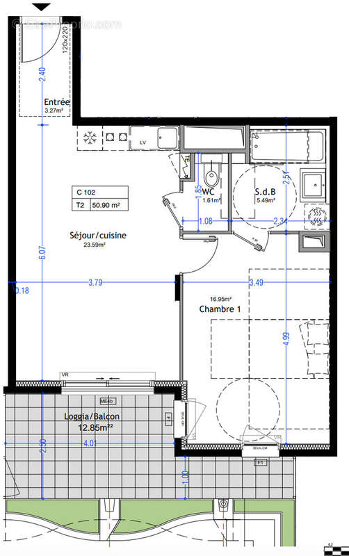 Appartement à MONTPELLIER