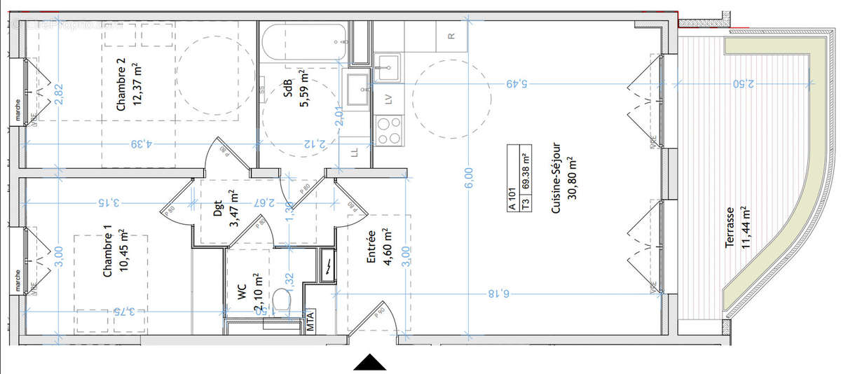 Appartement à MONTPELLIER