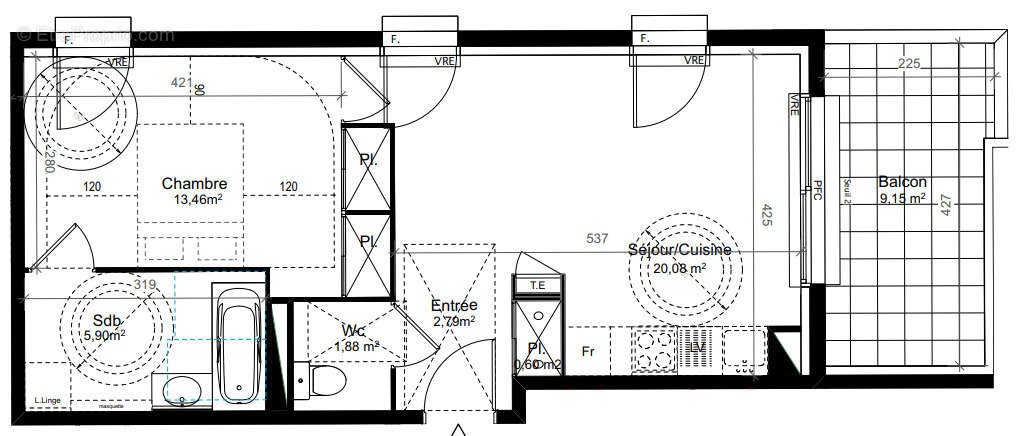 Appartement à LE CRES