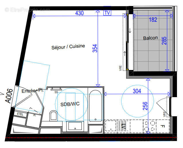 Appartement à COGOLIN