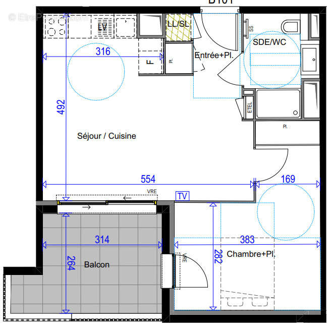 Appartement à COGOLIN