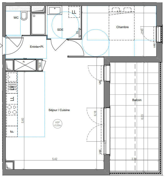 Appartement à COGOLIN