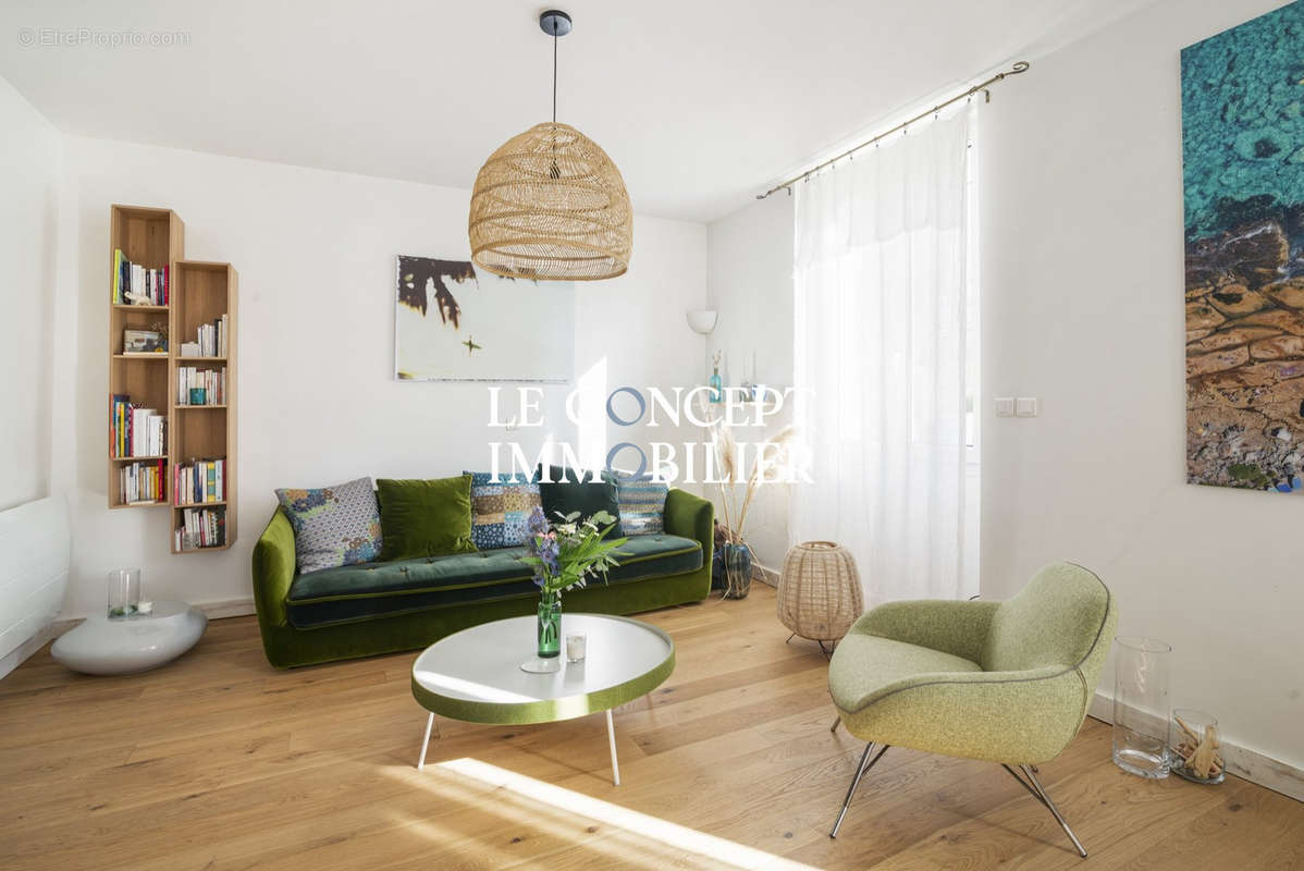 Salon - Appartement à BIARRITZ