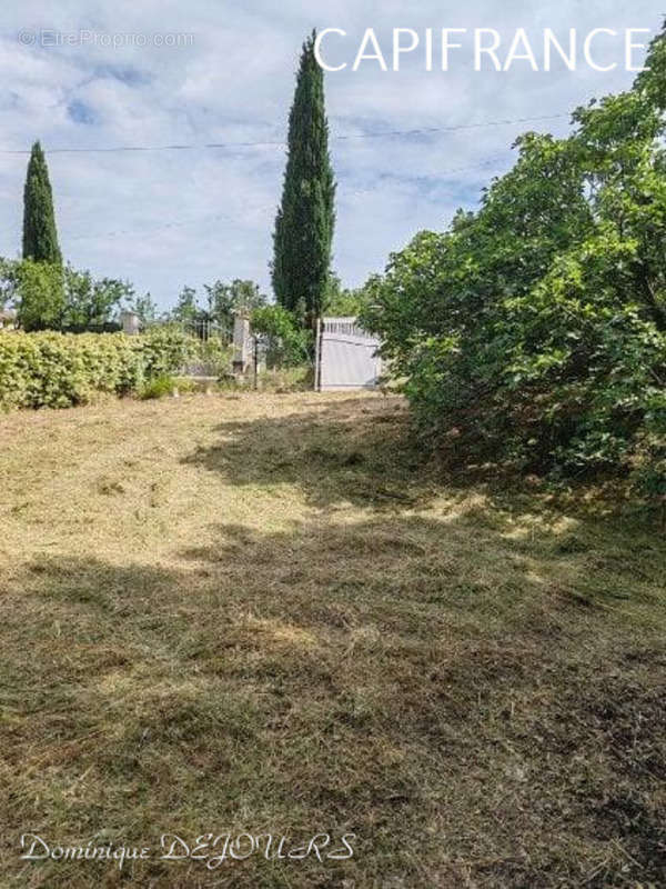 Terrain à CHARMES-SUR-RHONE