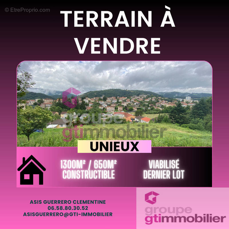 Terrain à UNIEUX