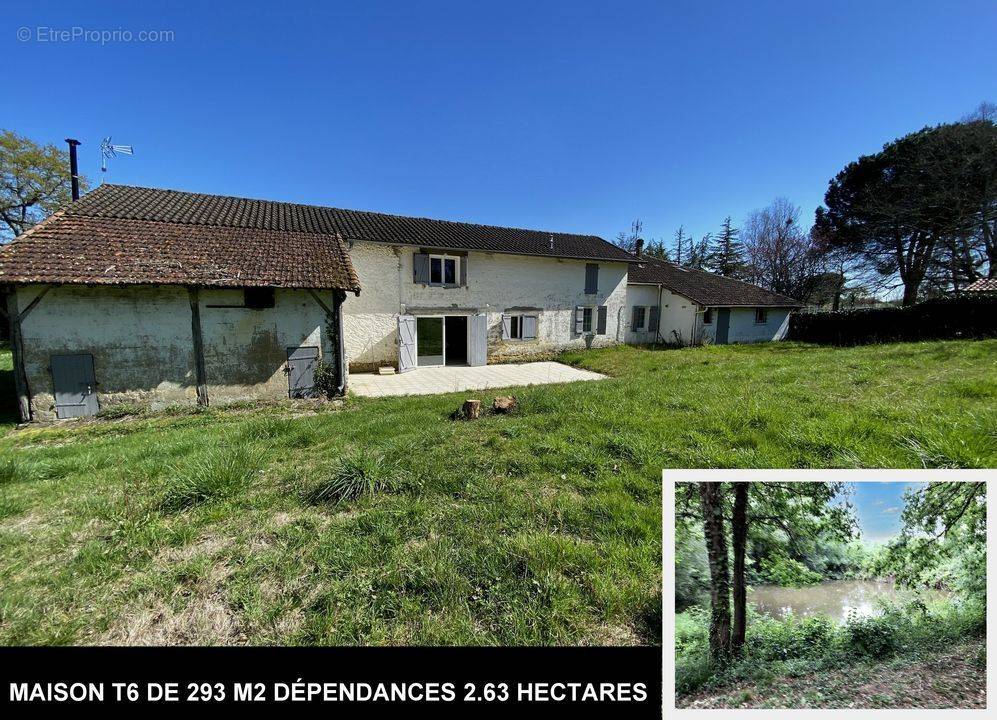 #gers #eauze #etang #ferme  - Maison à EAUZE