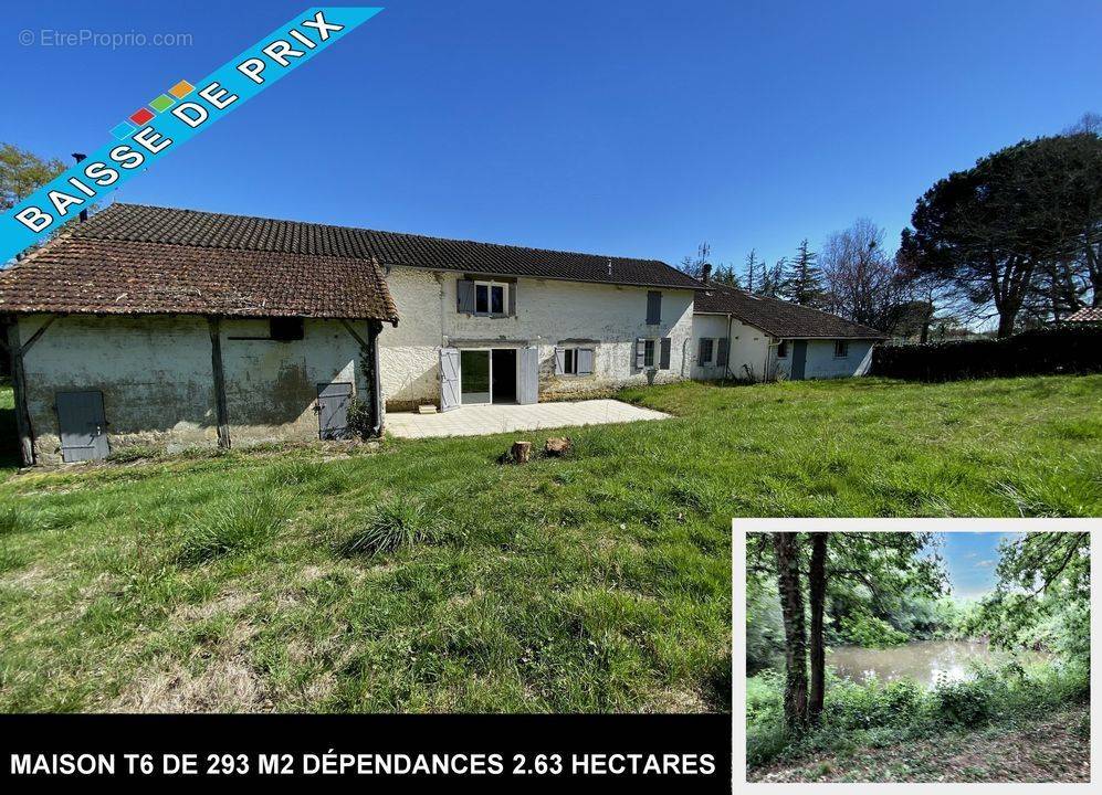 #gers #eauze #etang #ferme  - Maison à EAUZE