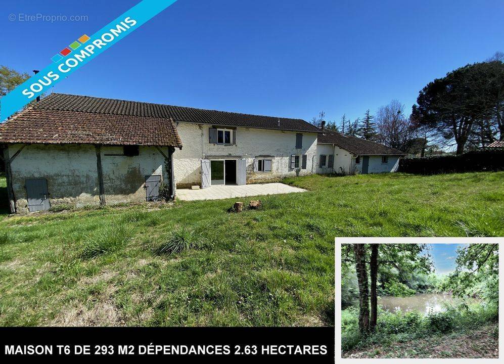 #gers #eauze #etang #ferme  - Maison à EAUZE