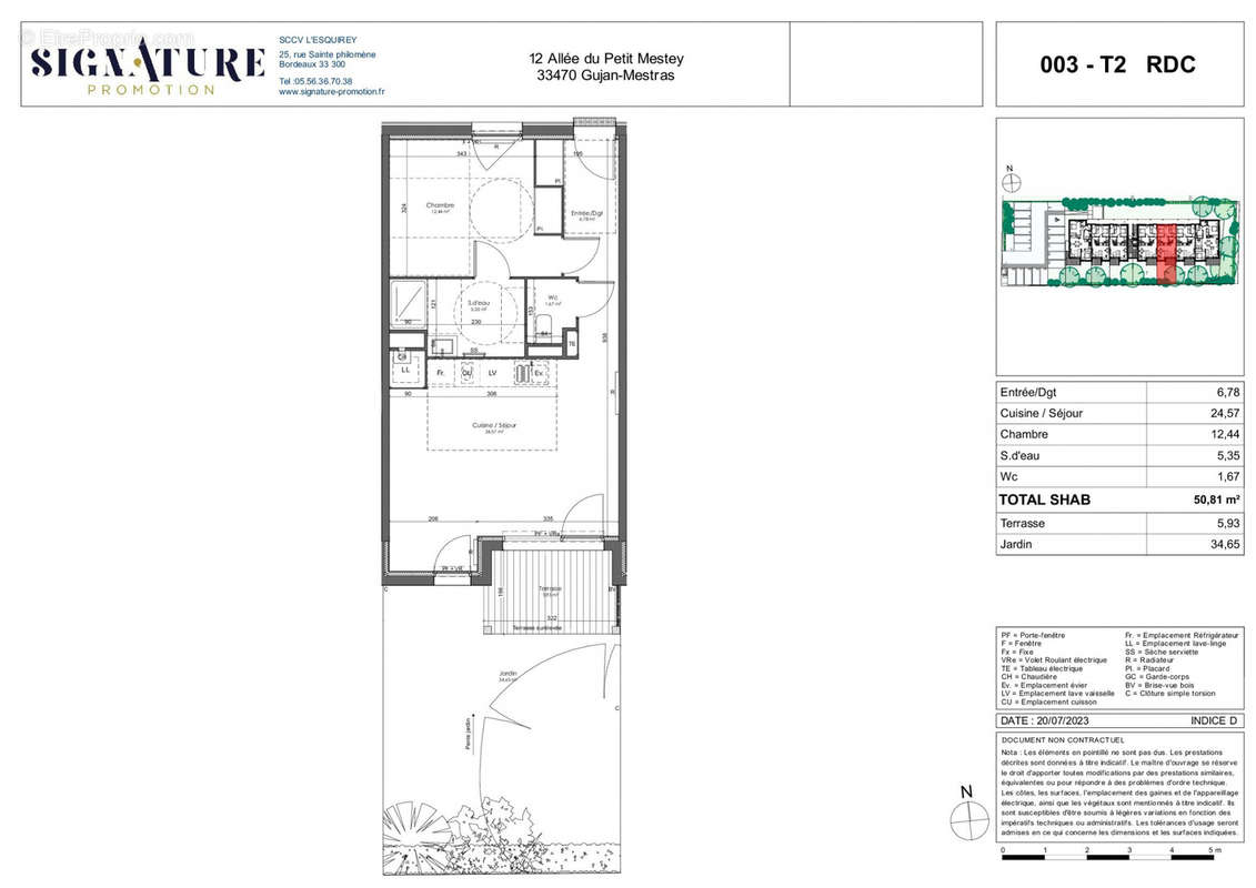 Appartement à GUJAN-MESTRAS