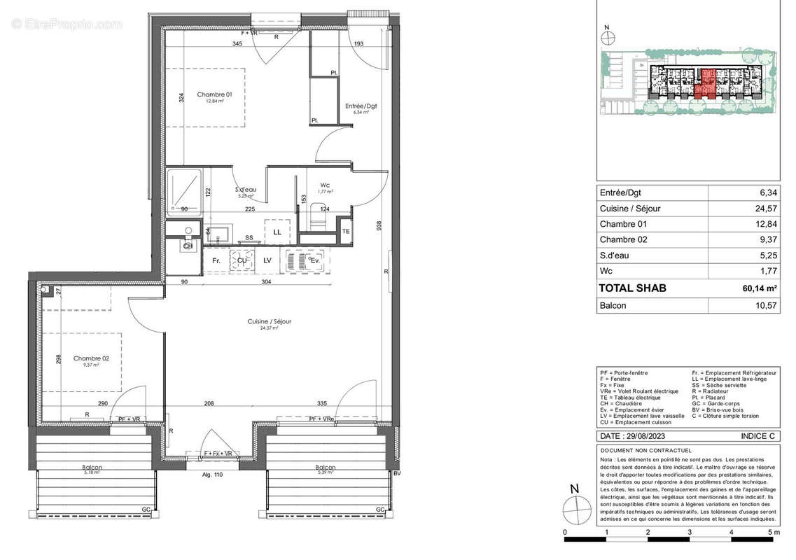 Appartement à GUJAN-MESTRAS