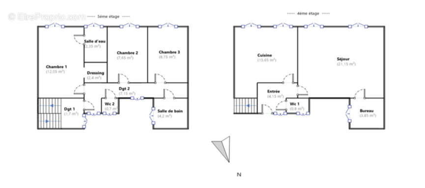 Appartement à BOULOGNE-BILLANCOURT