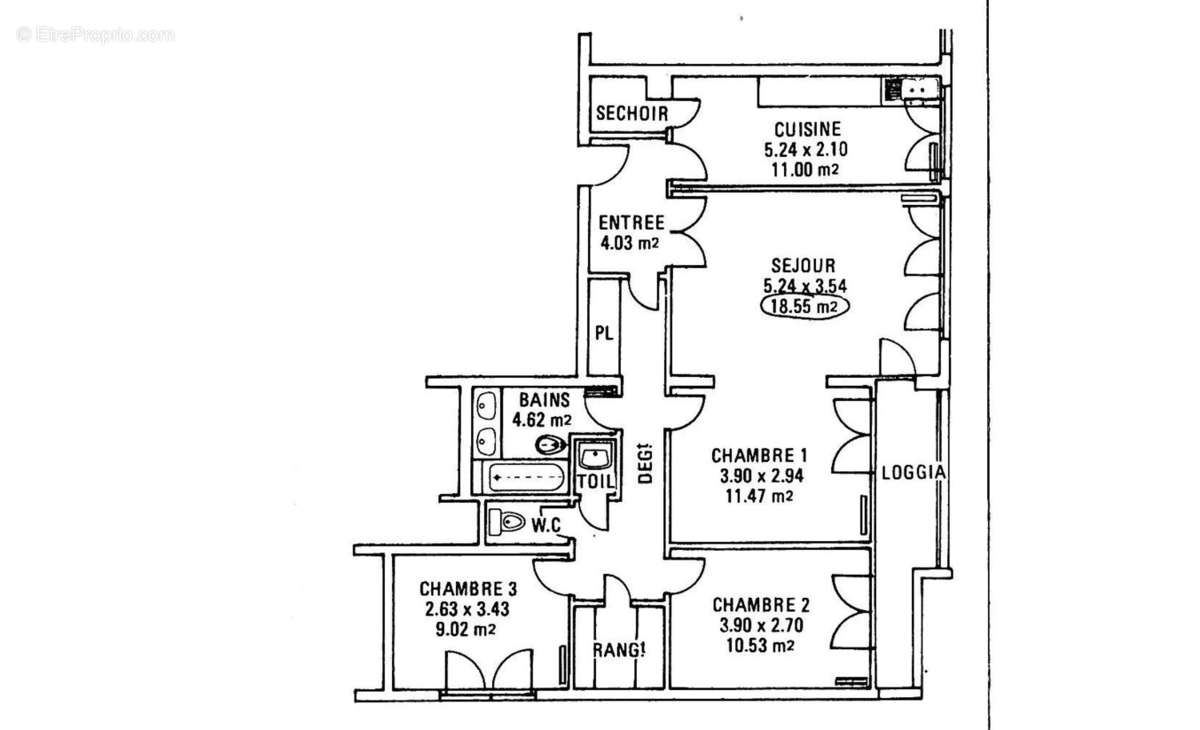 Appartement à PLAISIR