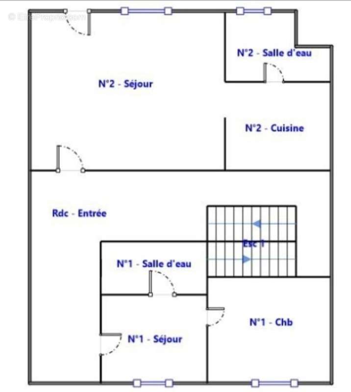 Appartement à BOURBONNE-LES-BAINS