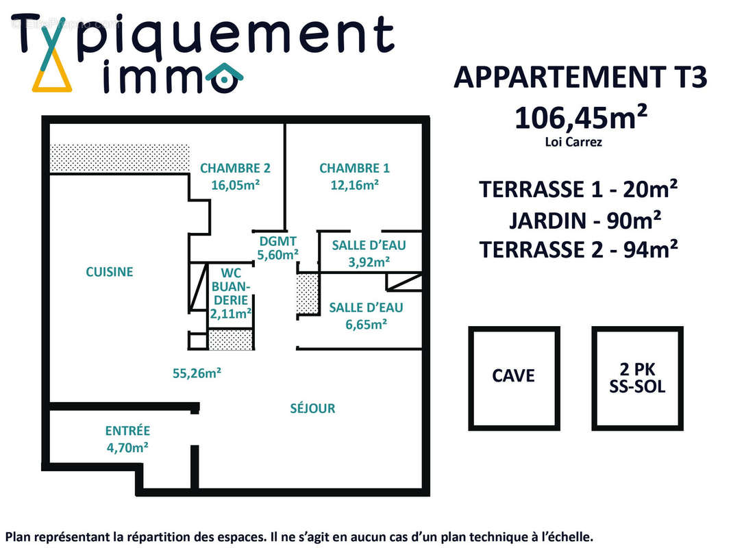 Appartement à TOULOUSE