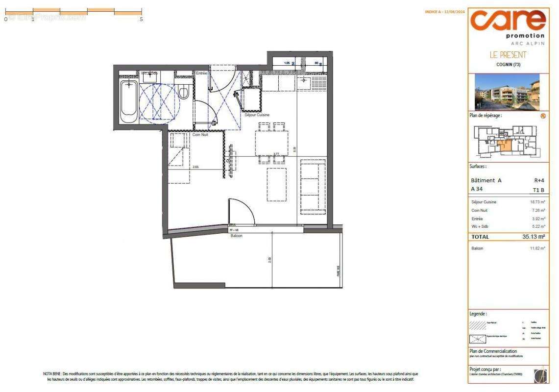 Appartement à COGNIN