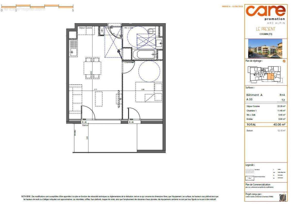 Appartement à COGNIN