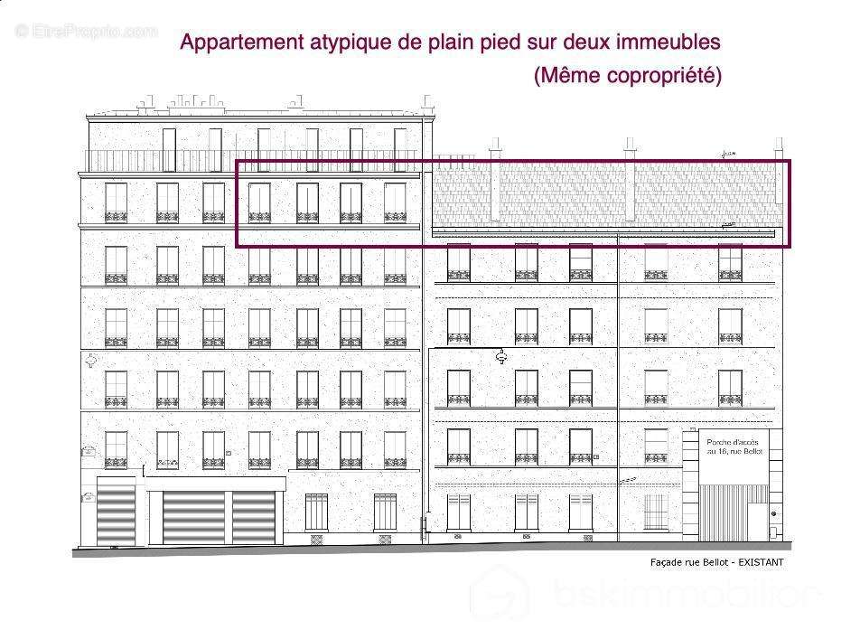 Appartement à PARIS-19E