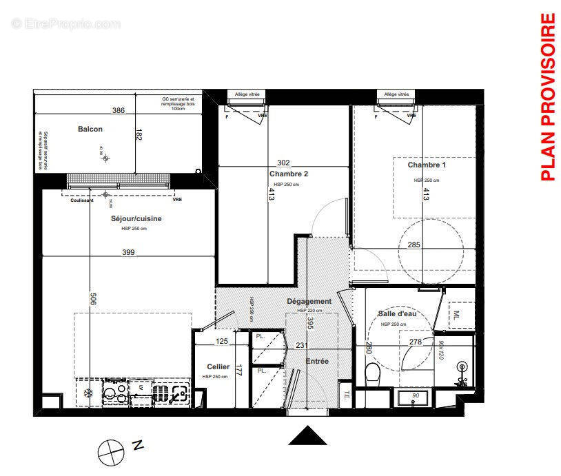 Appartement à QUESTEMBERT