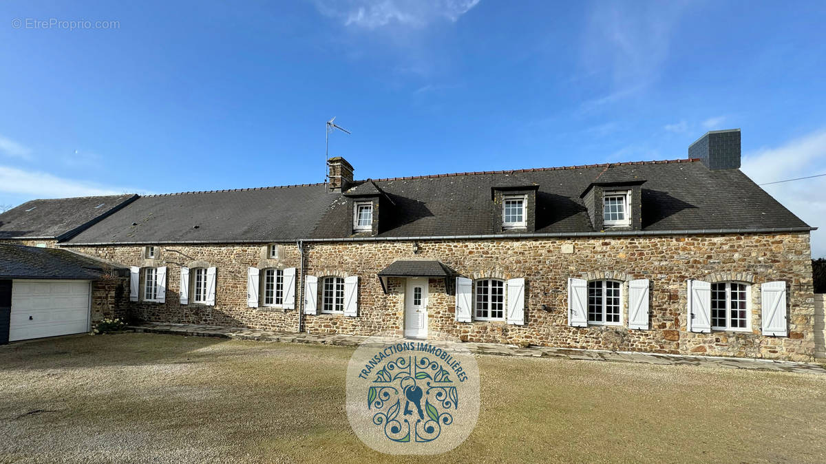 La maison. - Maison à SAINT-JACQUES-DE-NEHOU