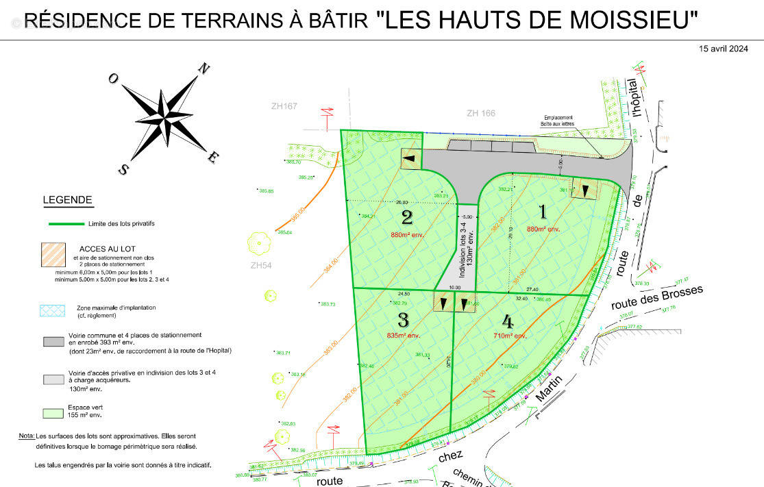 Terrain à MOISSIEU-SUR-DOLON