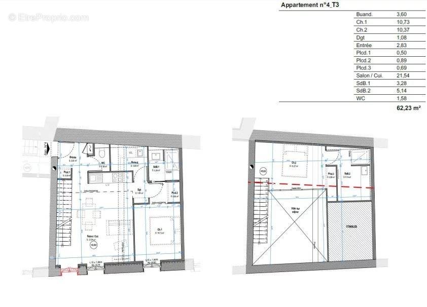 Appartement à SAINT-GENIS-LAVAL