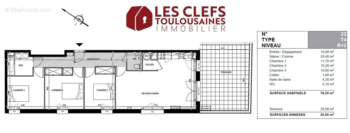 Appartement à TOULOUSE