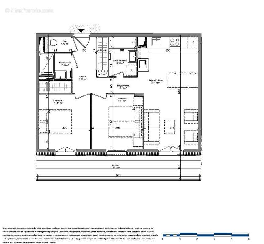 Appartement à SAINT-GERVAIS-LES-BAINS