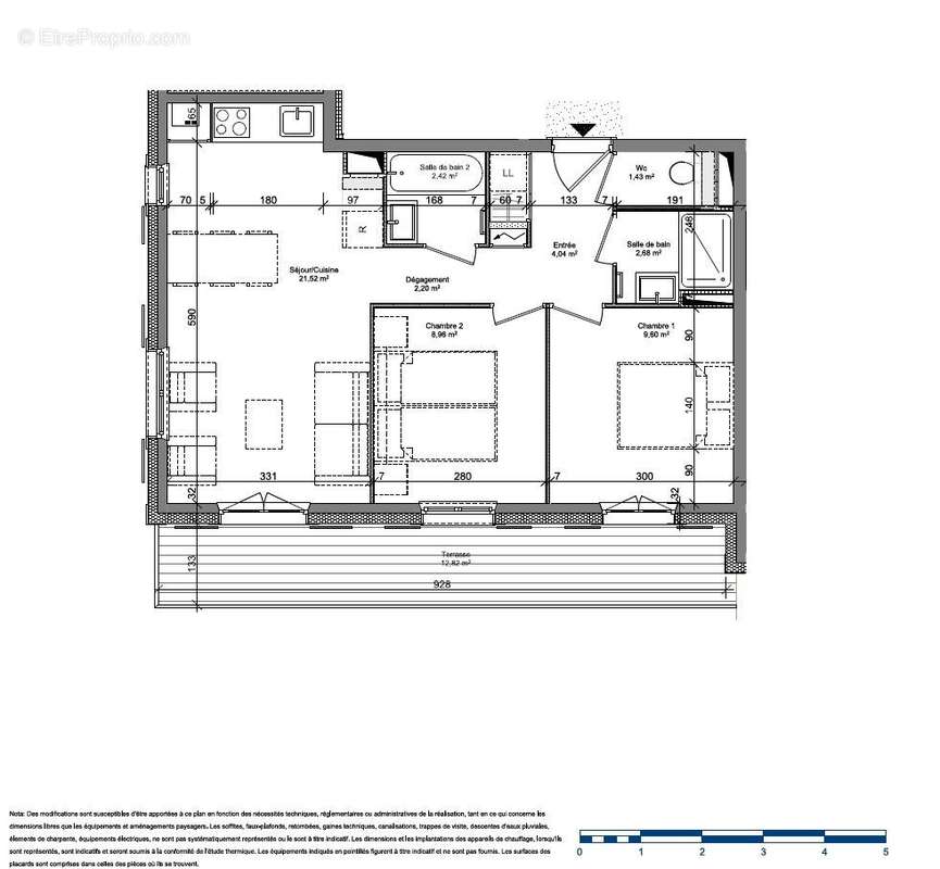 Appartement à SAINT-GERVAIS-LES-BAINS