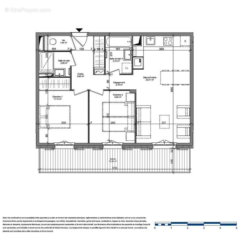 Appartement à SAINT-GERVAIS-LES-BAINS