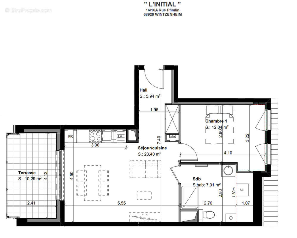 Appartement à WINTZENHEIM