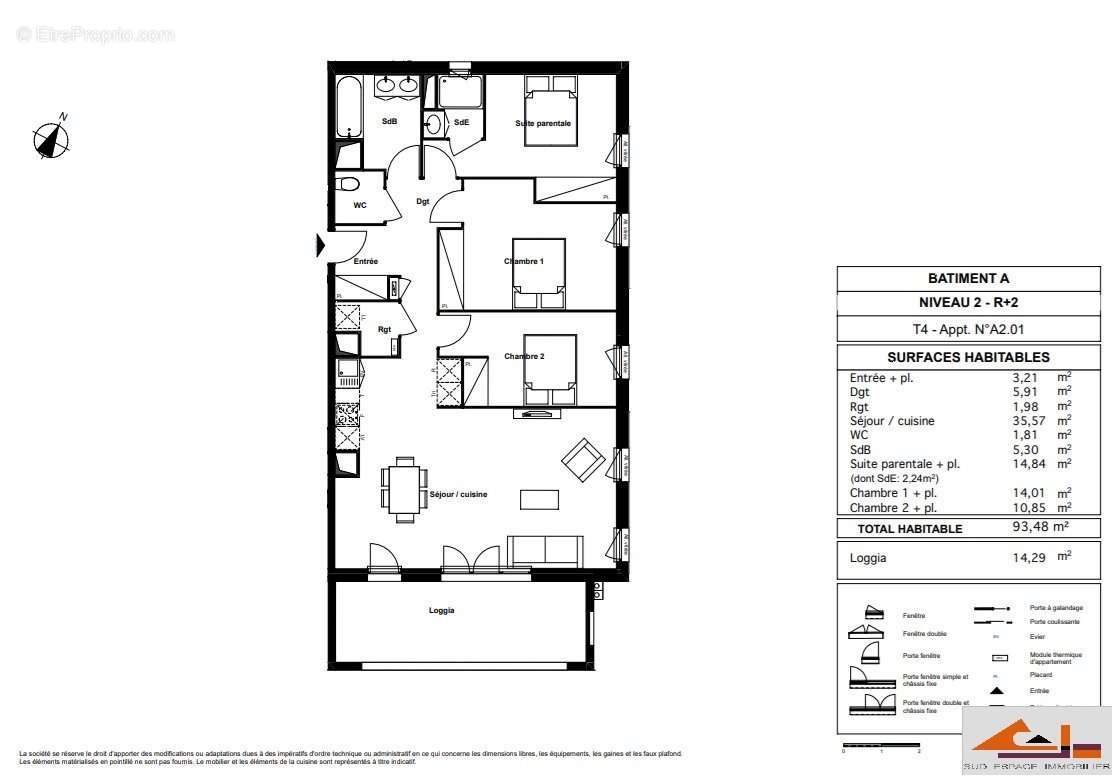 Appartement à RAMONVILLE-SAINT-AGNE