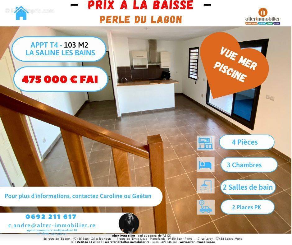 Appartement à SAINT-PAUL