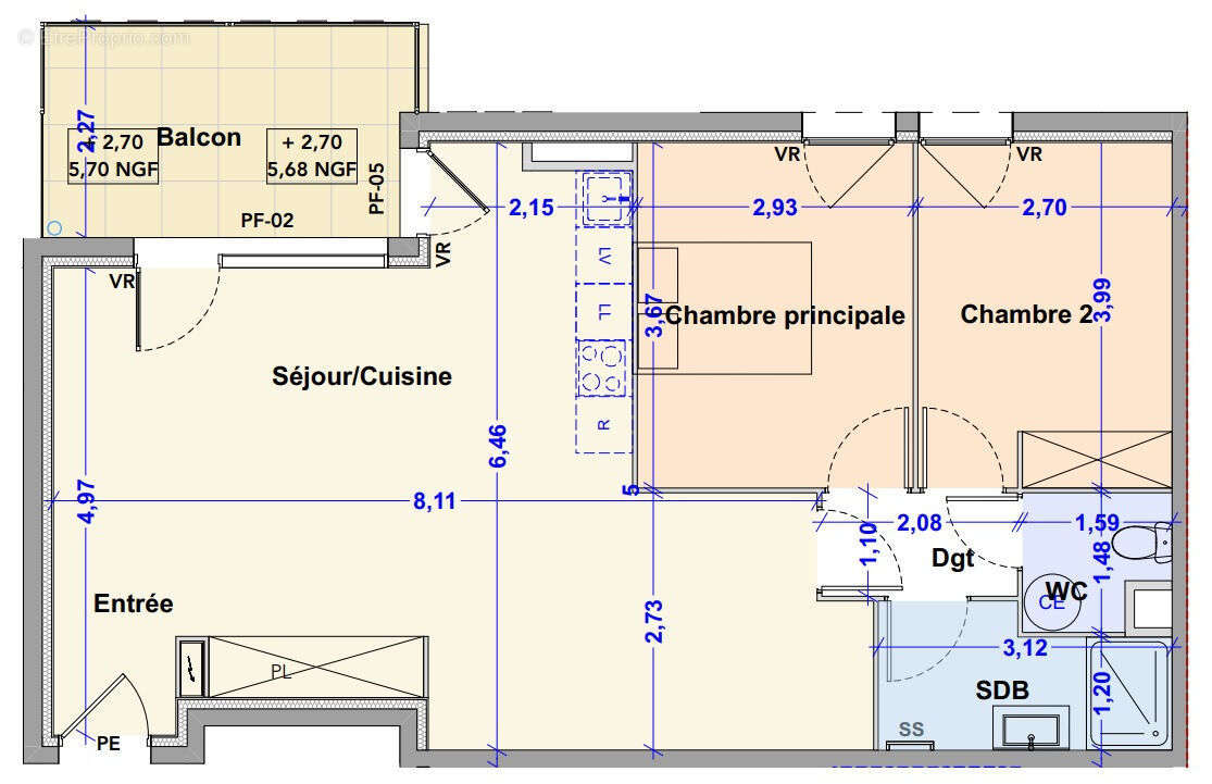 Appartement à FRONTIGNAN