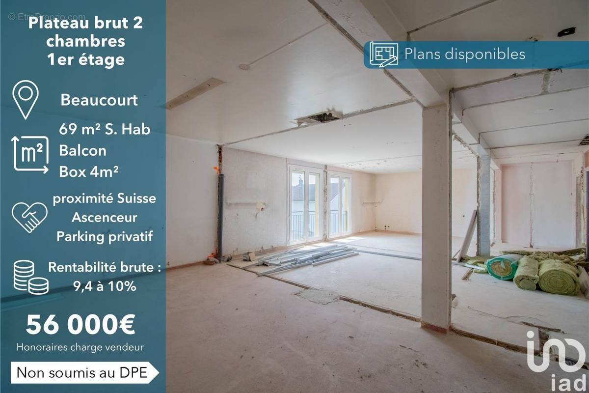 Photo 1 - Appartement à BEAUCOURT