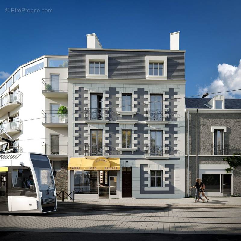 Photo 3D non contractuelle - Appartement à NANTES