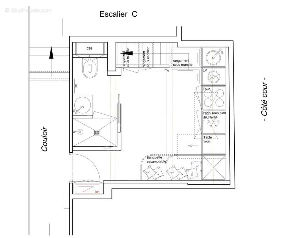 Appartement à PARIS-6E