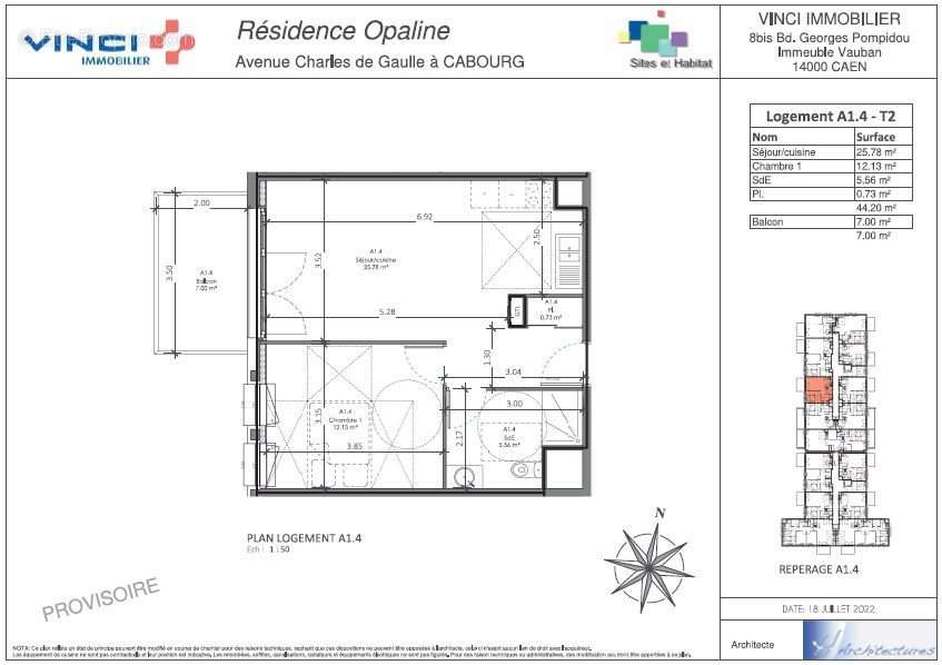 Appartement à CABOURG