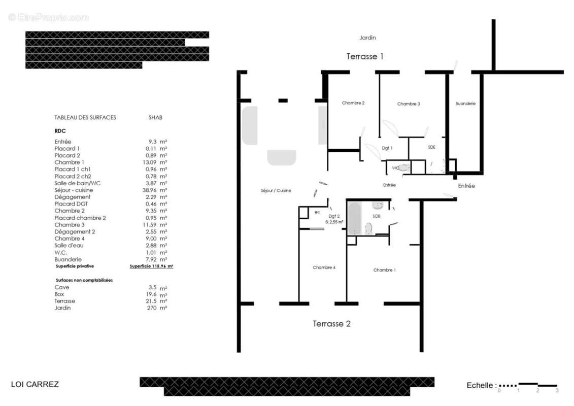 Appartement à VERSAILLES