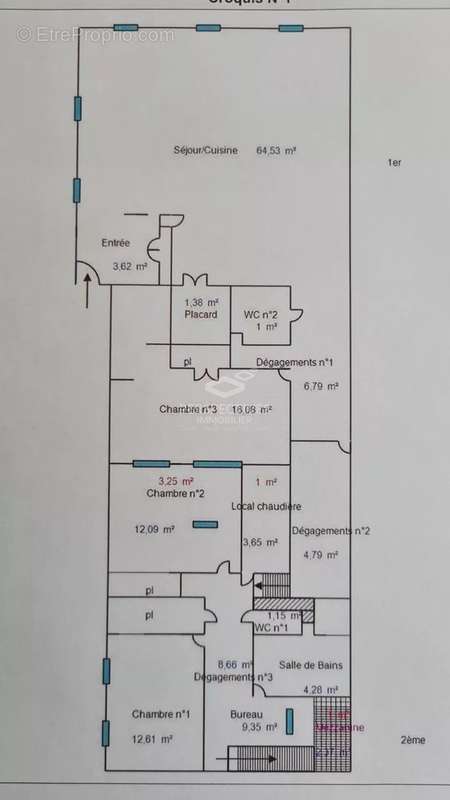 Appartement à SAINT-ETIENNE