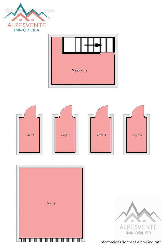 Plan_appartement_4chambres_garage_saintjeandaulps_alpesvente - Appartement à SAINT-JEAN-D&#039;AULPS