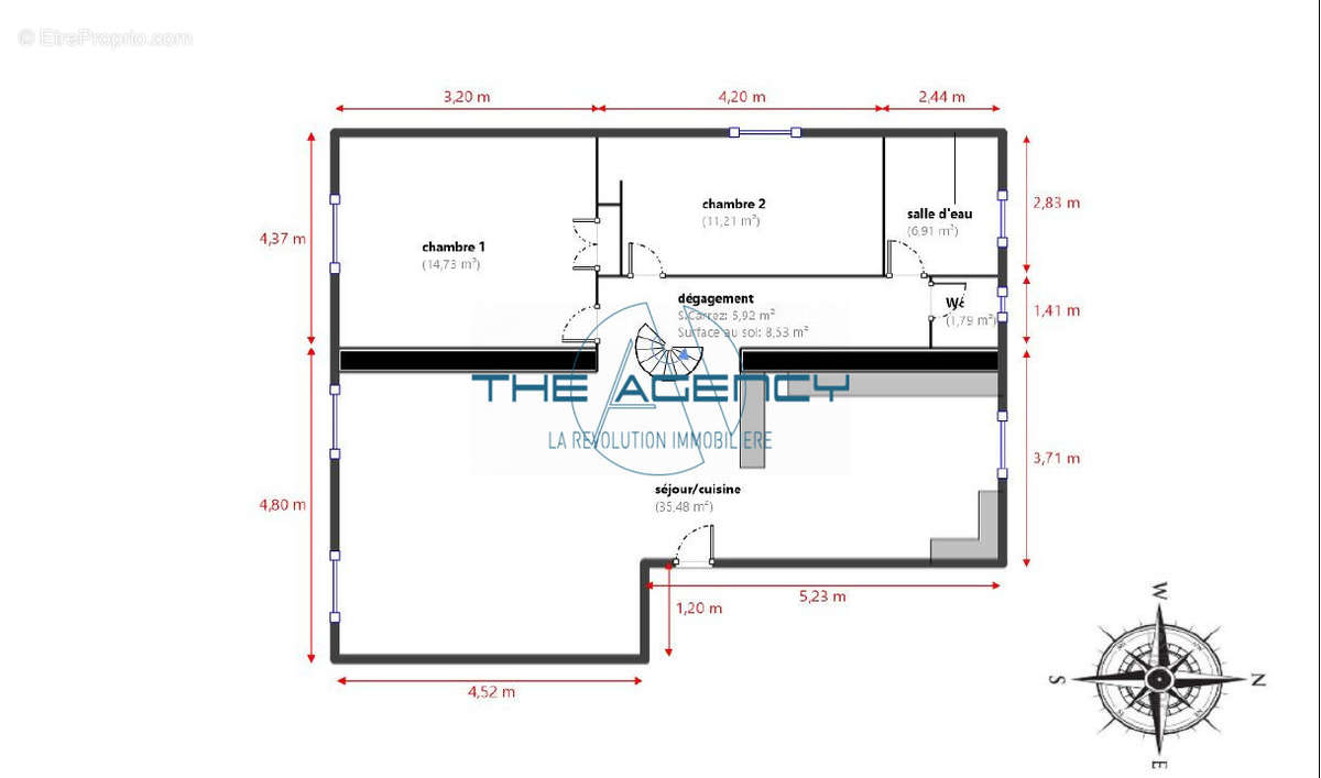 Appartement à MARSEILLE-9E