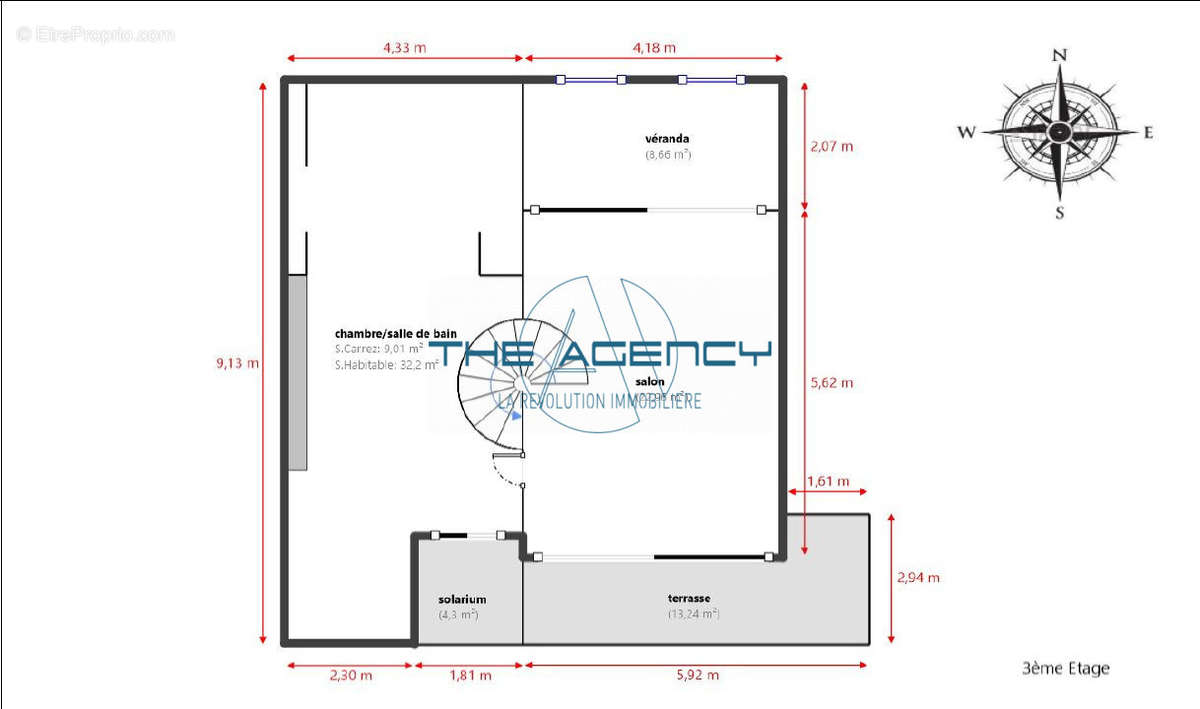 Appartement à MARSEILLE-9E