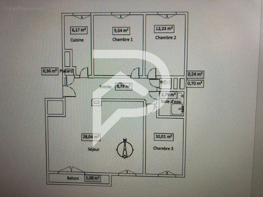 Appartement à COLOMBES