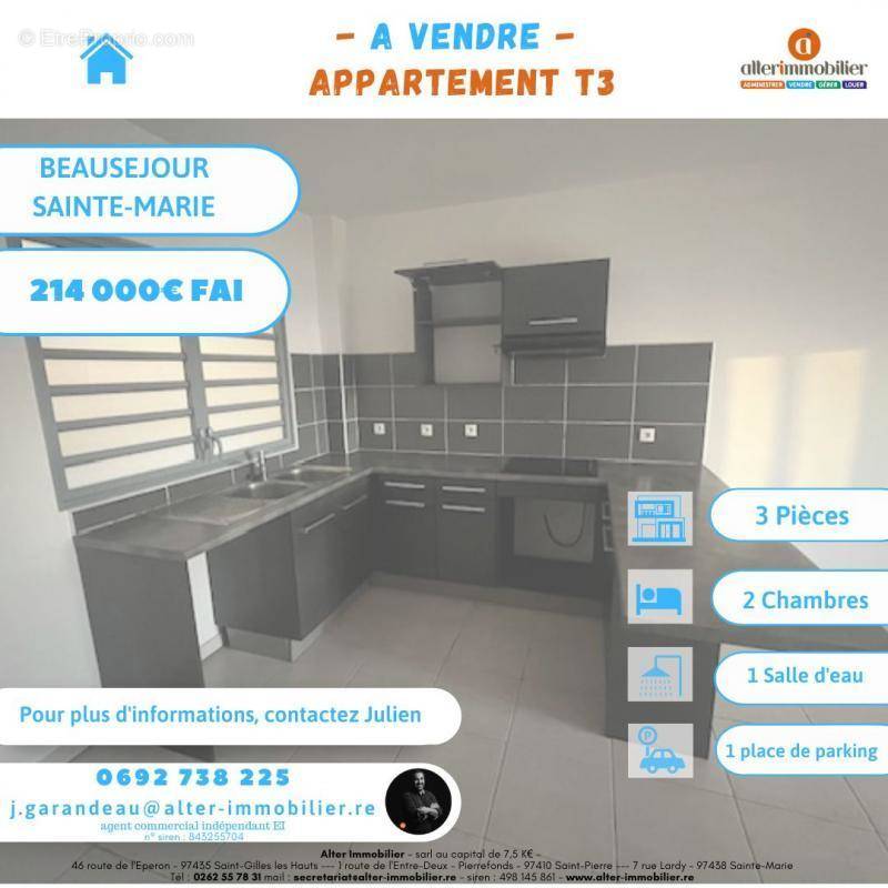 Appartement à SAINTE-MARIE