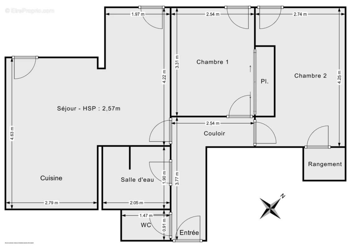 Appartement à VIROFLAY