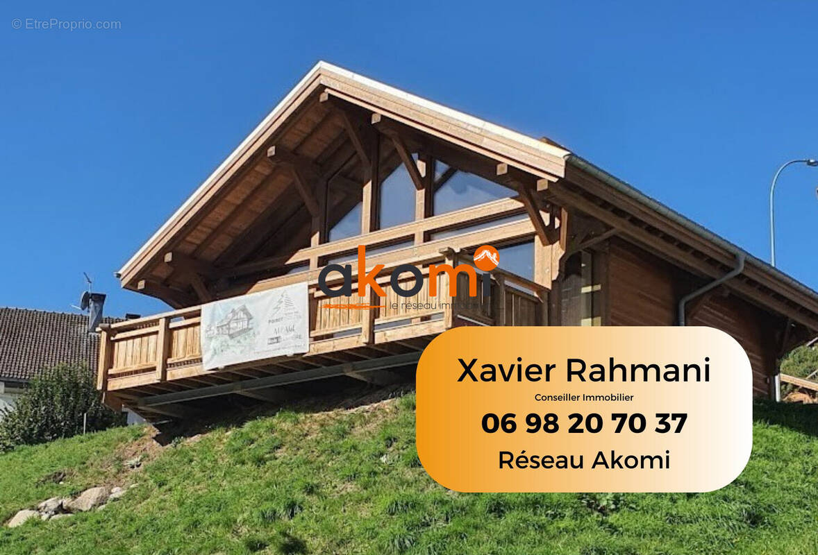 Xavier Rahmani 09 98 20 70 37 - Maison à LA BRESSE