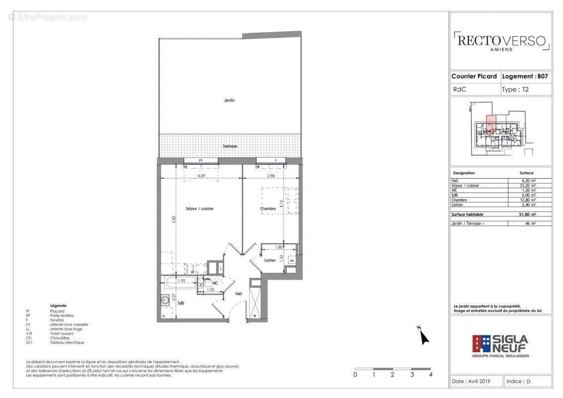 Appartement à AMIENS